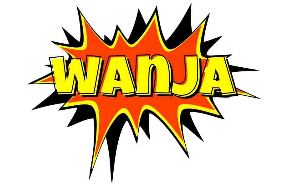 Wanja bazinga logo