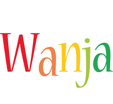 Wanja birthday logo