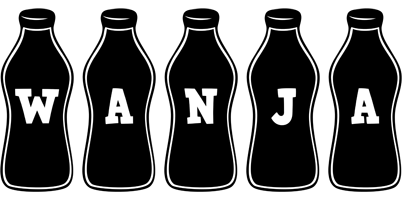 Wanja bottle logo