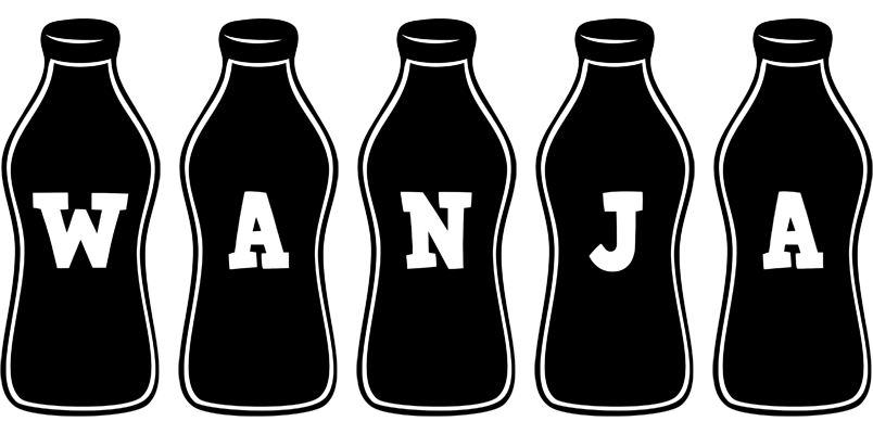 Wanja bottle logo