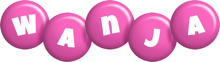 Wanja candy-pink logo