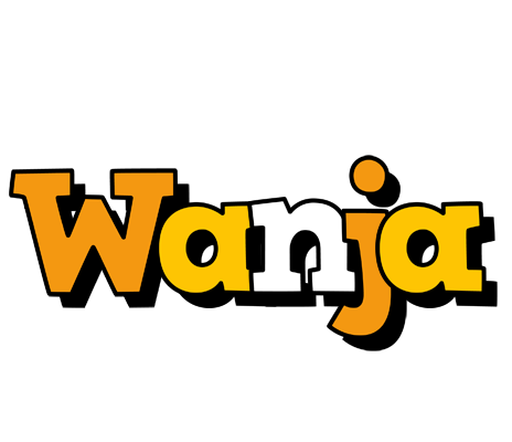 Wanja cartoon logo