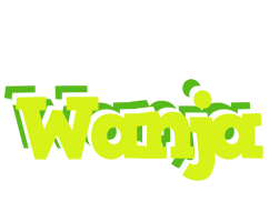 Wanja citrus logo