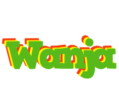 Wanja crocodile logo