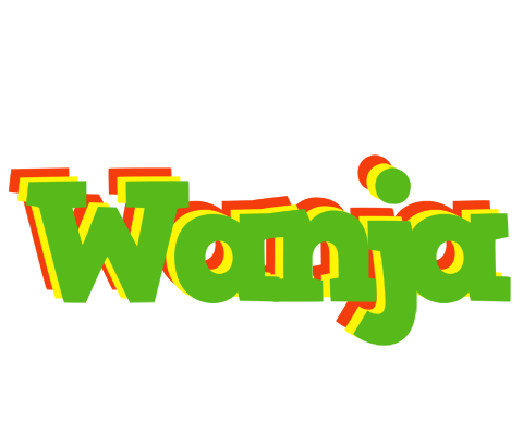 Wanja crocodile logo
