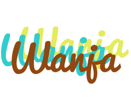 Wanja cupcake logo