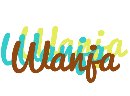 Wanja cupcake logo