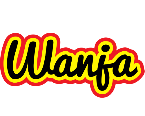 Wanja flaming logo