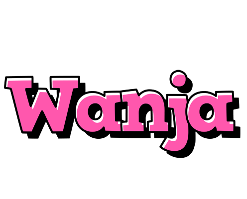 Wanja girlish logo