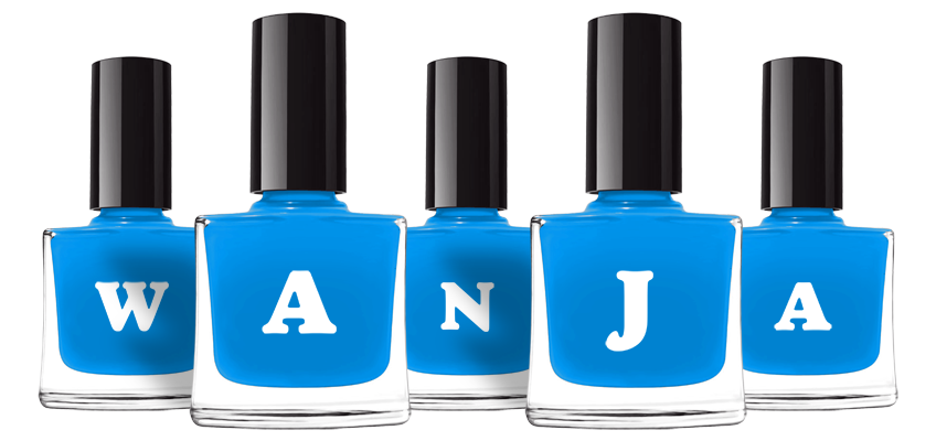 Wanja glossy logo
