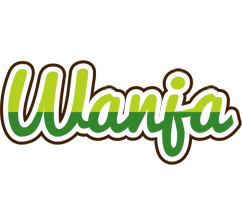 Wanja golfing logo