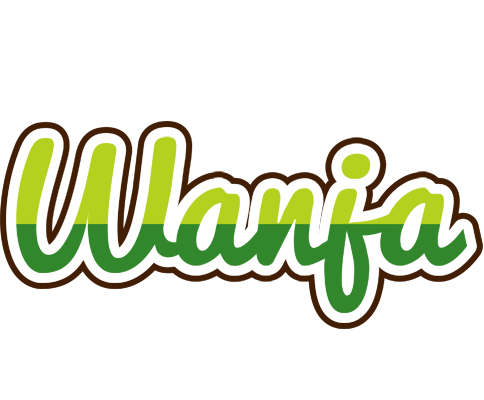 Wanja golfing logo