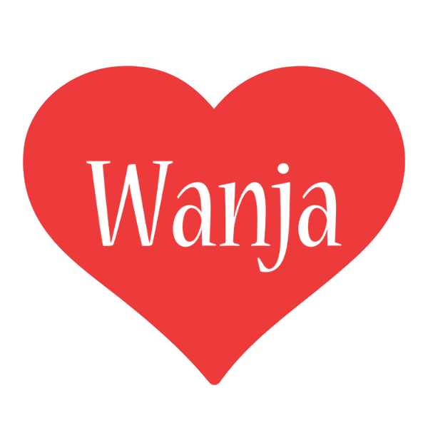 Wanja love logo