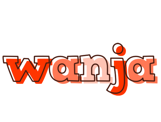 Wanja paint logo