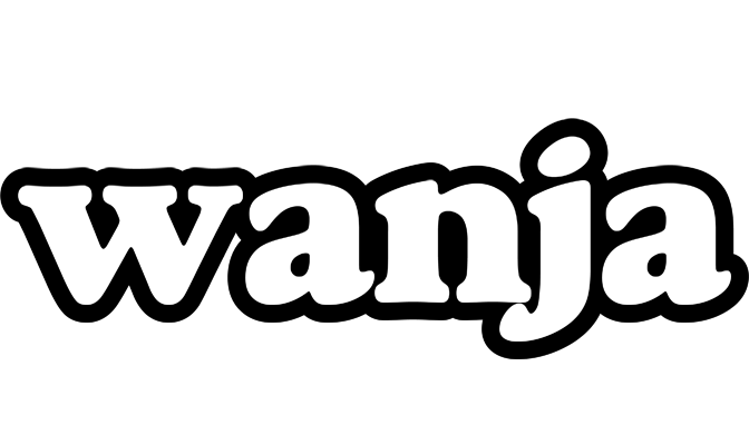 Wanja panda logo