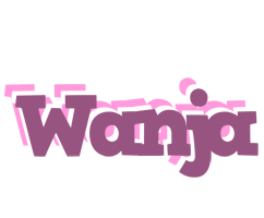 Wanja relaxing logo