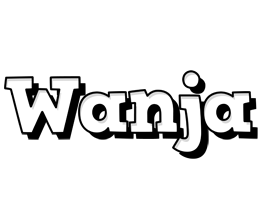 Wanja snowing logo