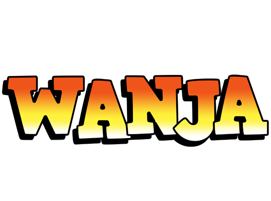 Wanja sunset logo