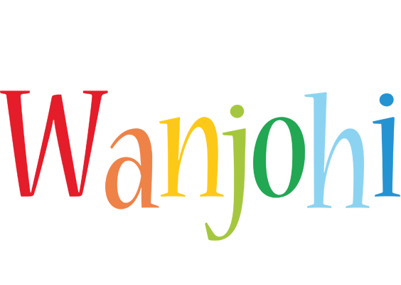 Wanjohi birthday logo