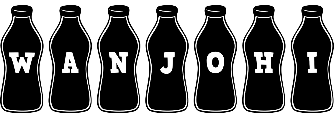 Wanjohi bottle logo