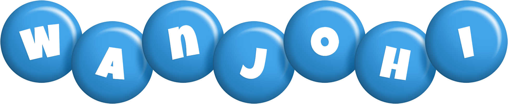Wanjohi candy-blue logo