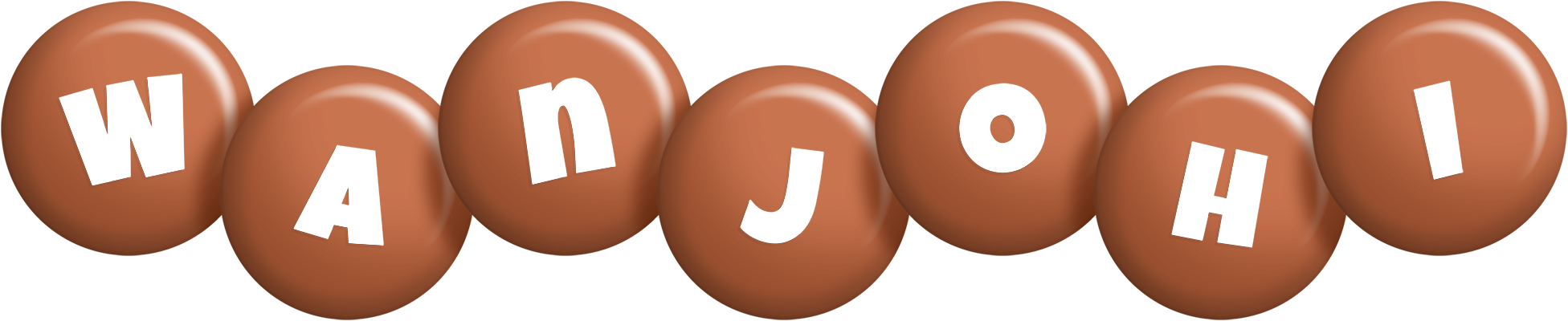 Wanjohi candy-brown logo