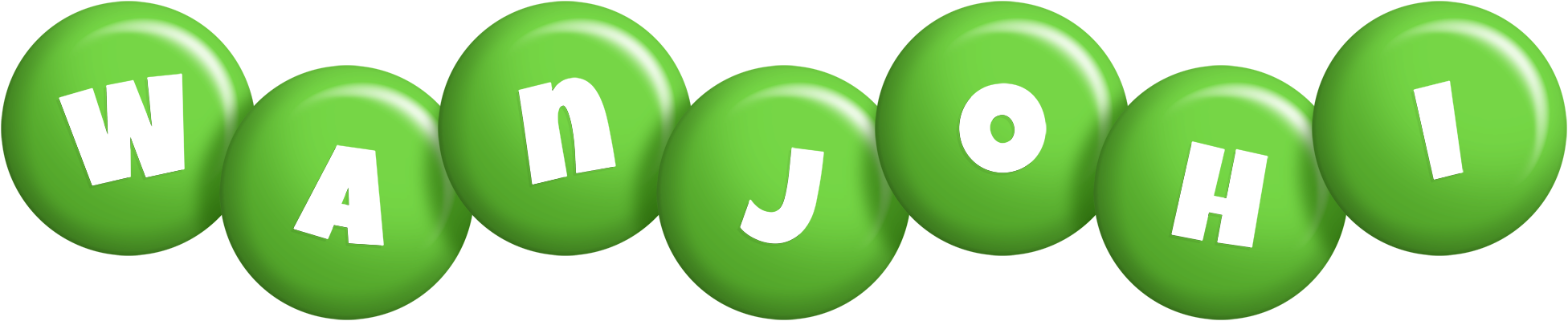 Wanjohi candy-green logo