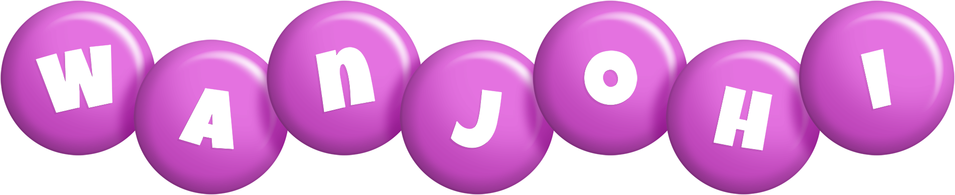 Wanjohi candy-purple logo