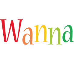 Wanna birthday logo