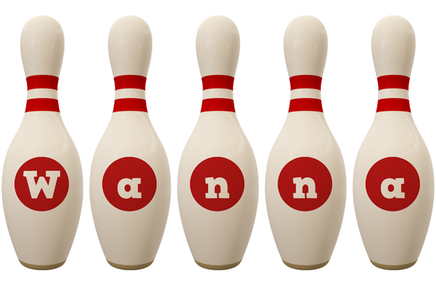 Wanna bowling-pin logo