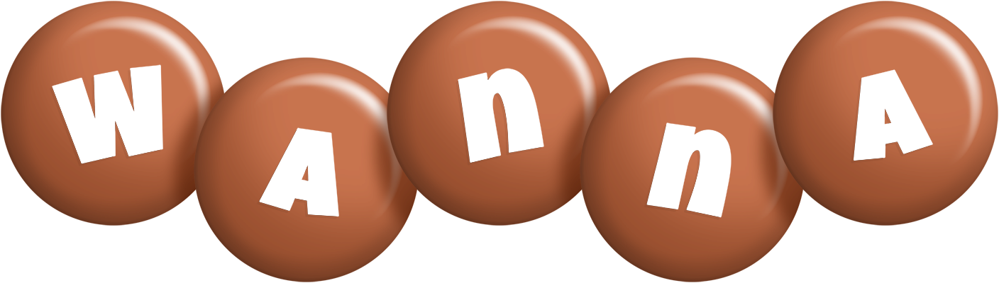 Wanna candy-brown logo