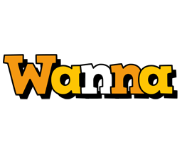 Wanna cartoon logo