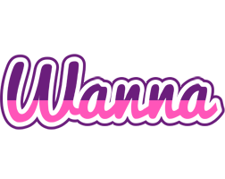 Wanna cheerful logo