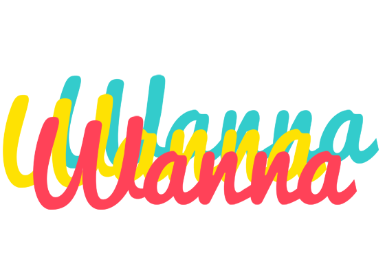 Wanna disco logo