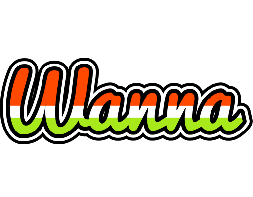 Wanna exotic logo
