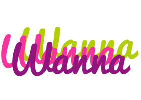 Wanna flowers logo