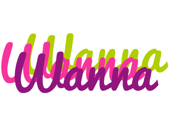 Wanna flowers logo
