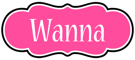 Wanna invitation logo