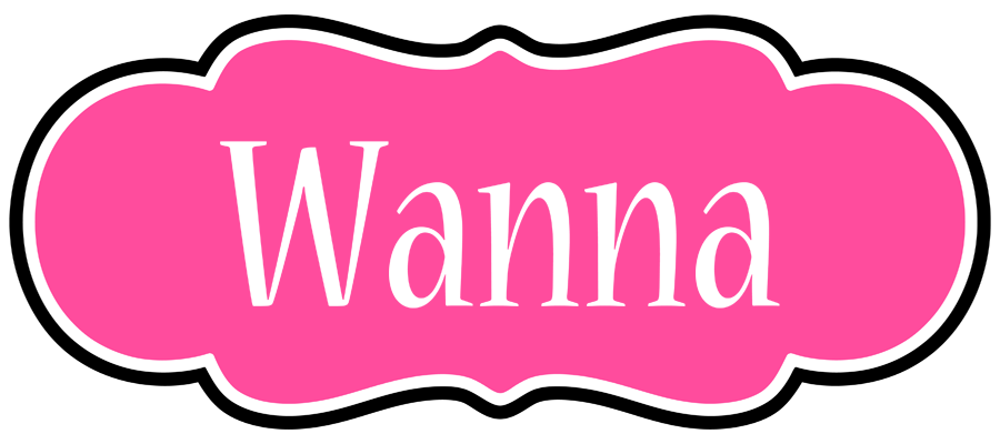 Wanna invitation logo