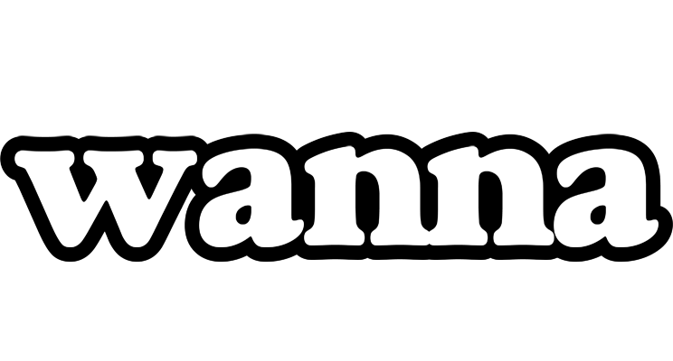 Wanna panda logo