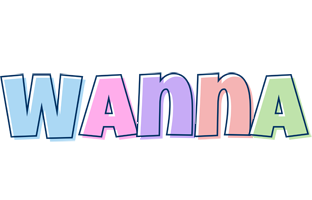 Wanna pastel logo