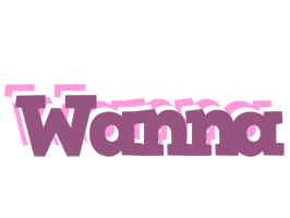 Wanna relaxing logo