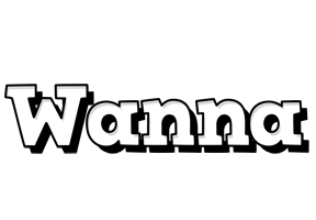 Wanna snowing logo