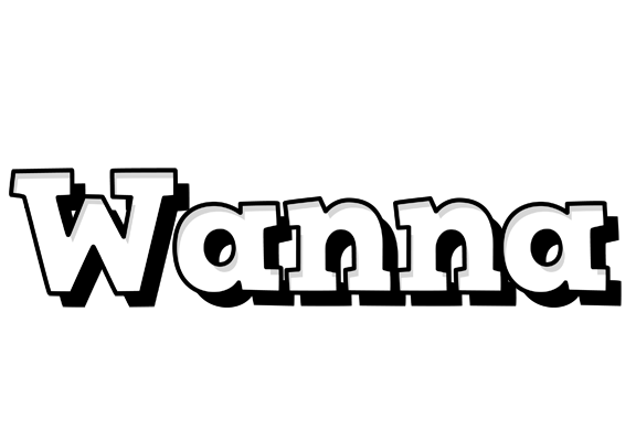 Wanna snowing logo