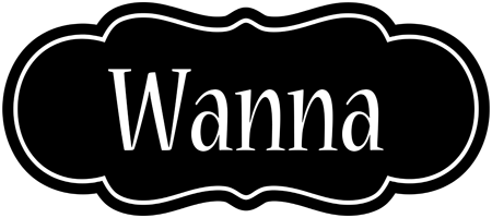 Wanna welcome logo