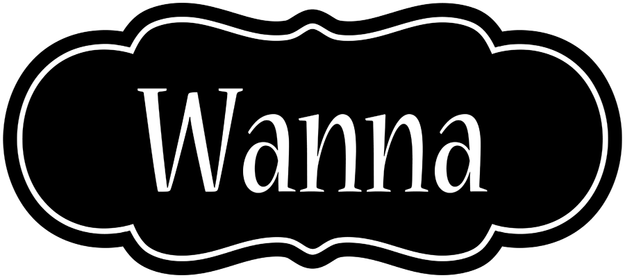 Wanna welcome logo