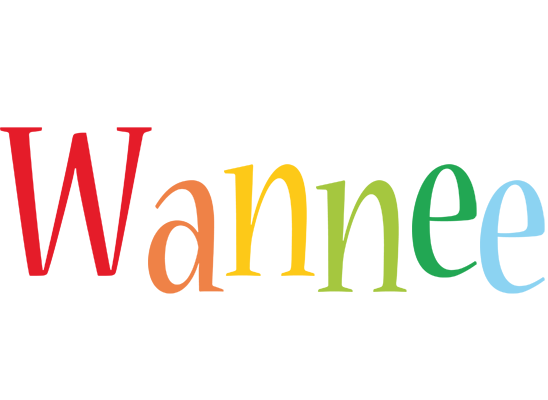 Wannee birthday logo