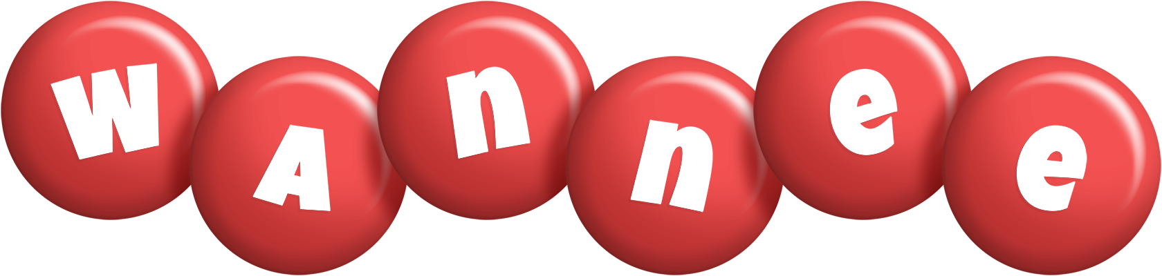 Wannee candy-red logo
