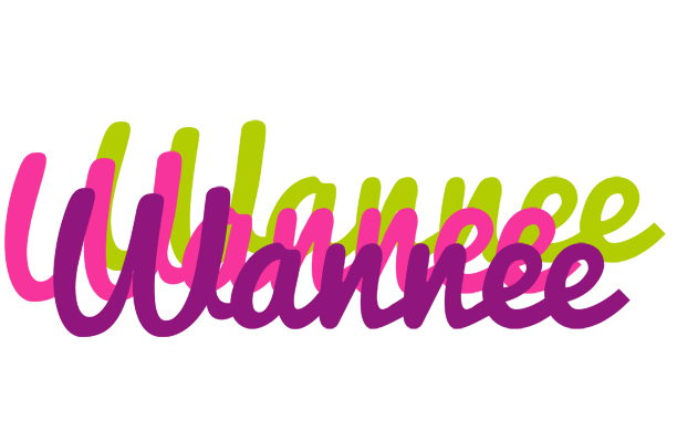 Wannee flowers logo