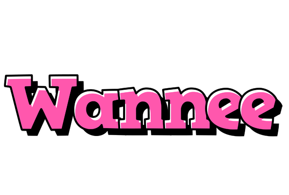 Wannee girlish logo
